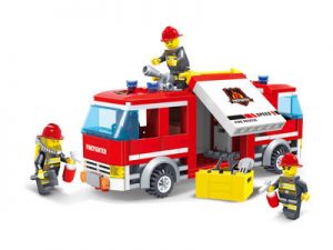 KAZI / GBL / BOZHI KY98207 Fire Police: Fire Trucks 0