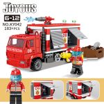 KAZI / GBL / BOZHI KY042 Smart Fire: Fire fighting fire engine 0