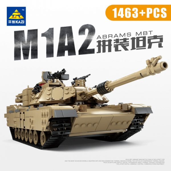 KAZI / GBL / BOZHI KY10000 Abrams Main Battle Tank M1A2 1