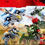 KAZI / GBL / BOZHI 81018-6 Red Alert: 4 Natasha sickle armor, enlisting destroyers, anti-aircraft double-edged fighters, peacekeeping infantry frozen helicopters, Frozen Legion Century bombers, peacekeeping X-1 tanks 3
