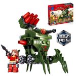 KAZI / GBL / BOZHI 81018-6 Red Alert: 4 Natasha sickle armor, enlisting destroyers, anti-aircraft double-edged fighters, peacekeeping infantry frozen helicopters, Frozen Legion Century bombers, peacekeeping X-1 tanks 5