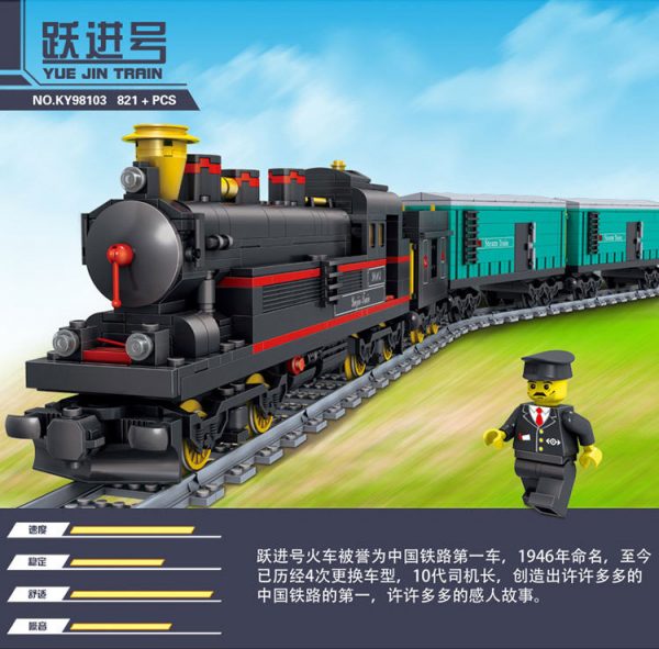 KAZI / GBL / BOZHI KY98226 Rail Train: Leap Forward 1