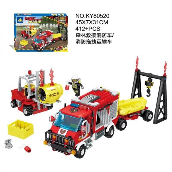 KAZI / GBL / BOZHI KY80520 Fire rescue: forest rescue fire truck, fire tug truck 1 change 2 2