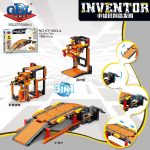 KAZI / GBL / BOZHI KY1003-1 Small knowledge creation invention: grasping doll machine lifting platform, balance scale, lifting bridge, folding bridge 4