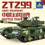 KAZI KY 10010 Military Building Blocks 99A Tank